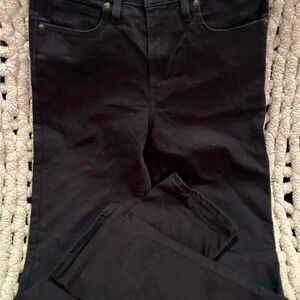 Levi’s Premium 724 High Rise Straight Black Jeans